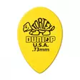 Dunlop Tortex Small Teardrop 0.73 plektra - Plektrat - 423R073 - 1