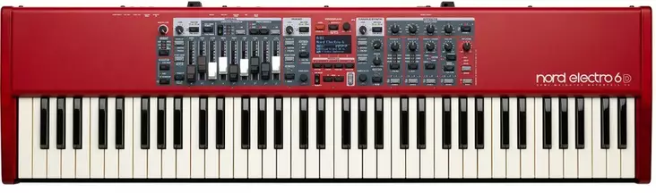 Clavia Nord Electro 6D 73 kosketinsoitin - Keikka- ja digitaalipianot - ELECTRO6D73 - 1