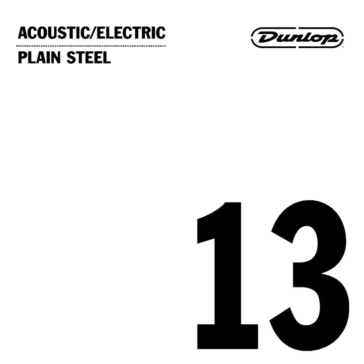 Dunlop Plain steel .013 irtokieli - Kitaran kielet - DPS013 - 1