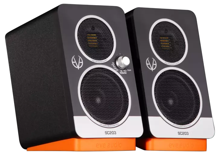 Eve Audio SC203 aktiivikaiutinpari - Studio- ja HIFI-kaiuttimet, 2-tie - SC203 - 1