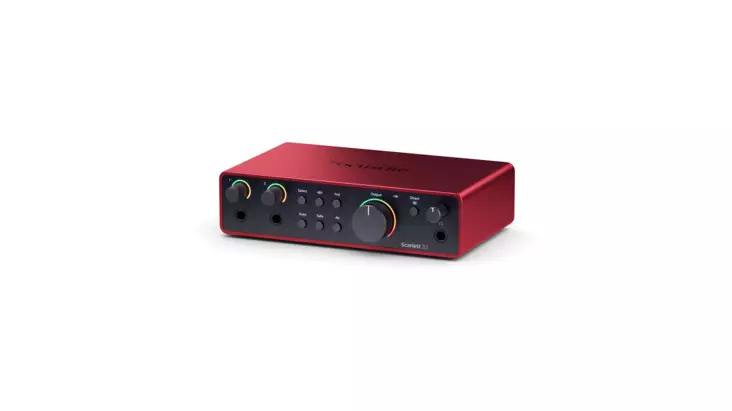 Focusrite Scarlett 2i2 (4th Gen) äänikortti - USB-äänikortit - 7FOMOSC0033 - 1
