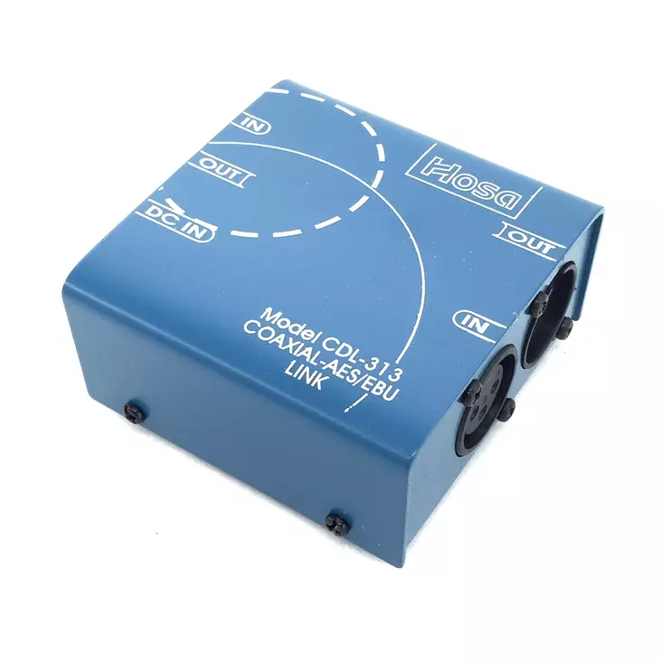 Hosa CDL-313 S/PDIF (rca) -> AES-EBU (XLR) muunnin - S-PDIF-kaapelit - AHOCDL313 - 1
