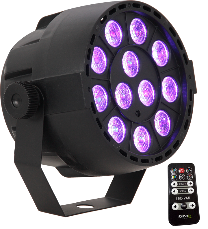 Ibiza PAR MINI RGB3 LED-valo - LED-valot - PAR-MINIRGB3 - 1
