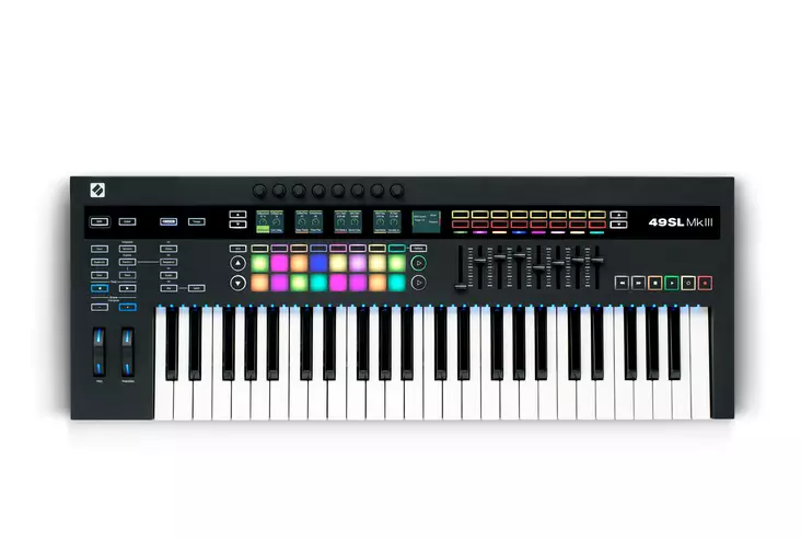 Novation 49SL MKIII kosketinsoitin - MIDI/USB -koskettimet - YNOVSL49MK3 - 1