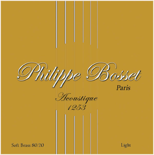 Philippe Bosset Acoustique Soft Brass Light 12-53 kielisarja - Kitaran kielet - PHILBOSSAQ1253 - 1