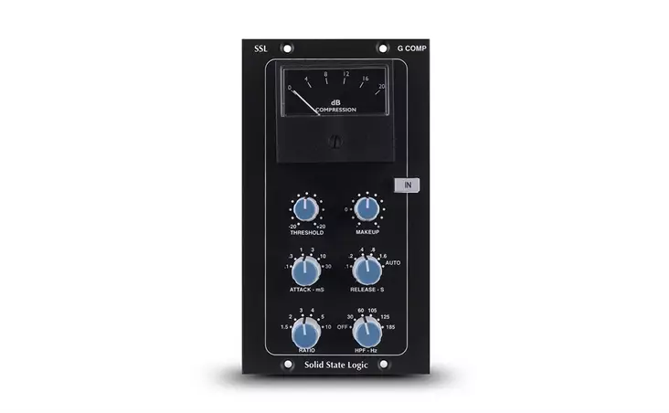 SSL 500-Series Bus Compressor V2/MK3 - Etuasteet, kompressorit ja EQ:t - SSL-729726X3 - 1