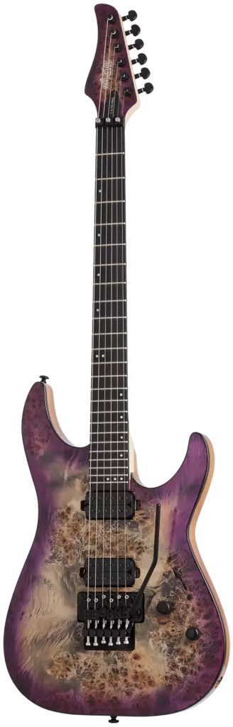 Schecter C-6 Pro FR Aurora Burst sähkökitara - Sähkökitarat - YSC3633 - 1