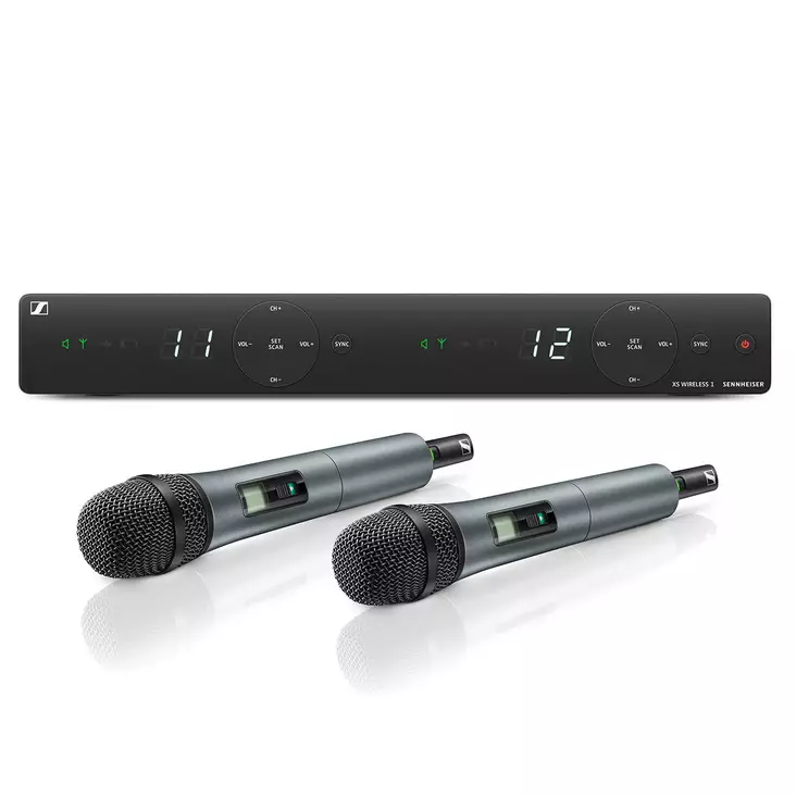 Sennheiser XSW 1-825 Dual langaton käsimikrofonijärjestelmä - Käsimikrofonijärjestelmät - 508263 - 1