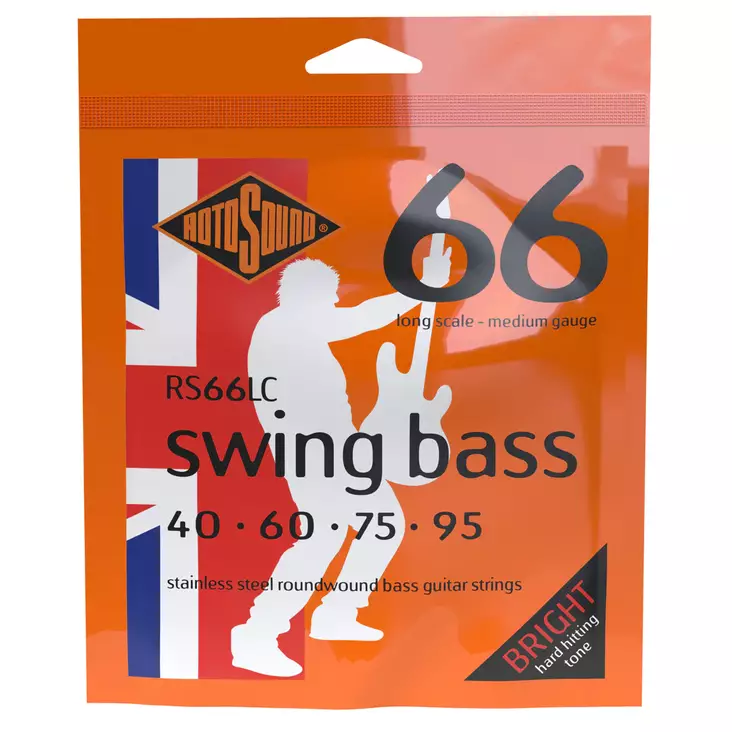 Rotosound RS66LC Swing Bass 40-95 - Basson kielet - 280153 - 1