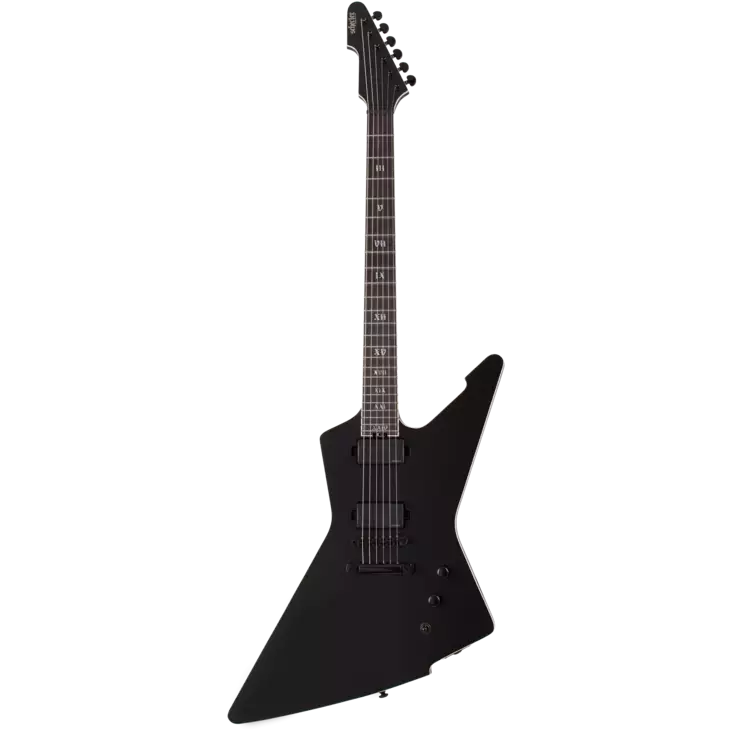 Schecter E-1 SLS Elite Evil Twin Satin Black - Sähkökitarat - SC-G-SLSE-1343 - 1