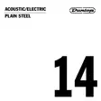 Dunlop Plain steel .014 irtokieli - Kitaran kielet - DPS014 - 1