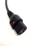IEC Lock C13 jatkokaapeli - Virtakaapelit, 230V - PC1024 - 2