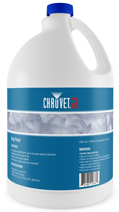 Chauvet High Performance Fog Fluid savuneste 5 l - Savukoneet ja tarvikkeet - 781462213534 - 1