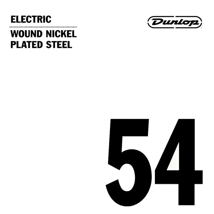 Dunlop Wound nickel plated steel .054 irtokieli - Kitaran kielet - DNPS054 - 1
