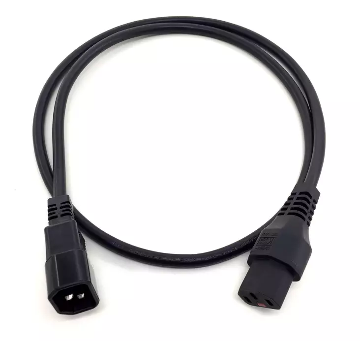 IEC Lock C13 jatkokaapeli - Virtakaapelit, 230V - PC1024 - 1