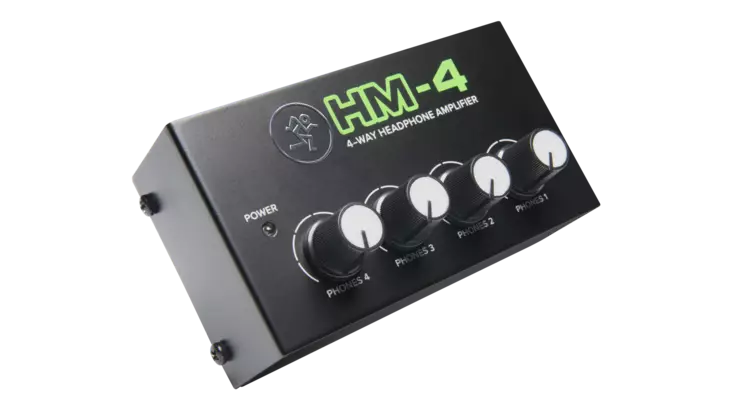 Mackie HM-4 kuulokevahvistin - Kuulokevahvistimet - HM4 - 1