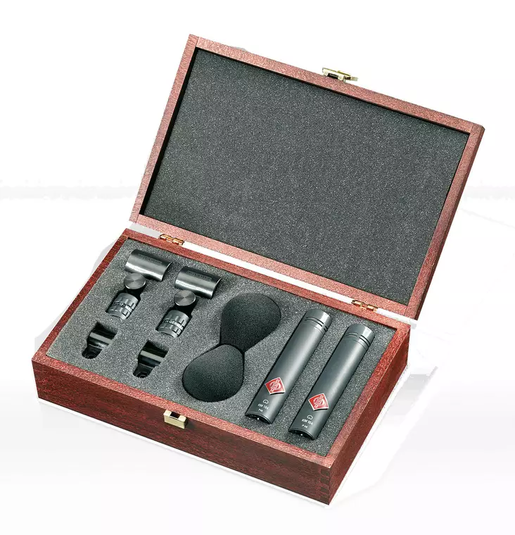 Neumann KM 184 Stereo Set kardioidi pari - Pienikalvoiset kondensaattorimikrofonit - 008524 - 1