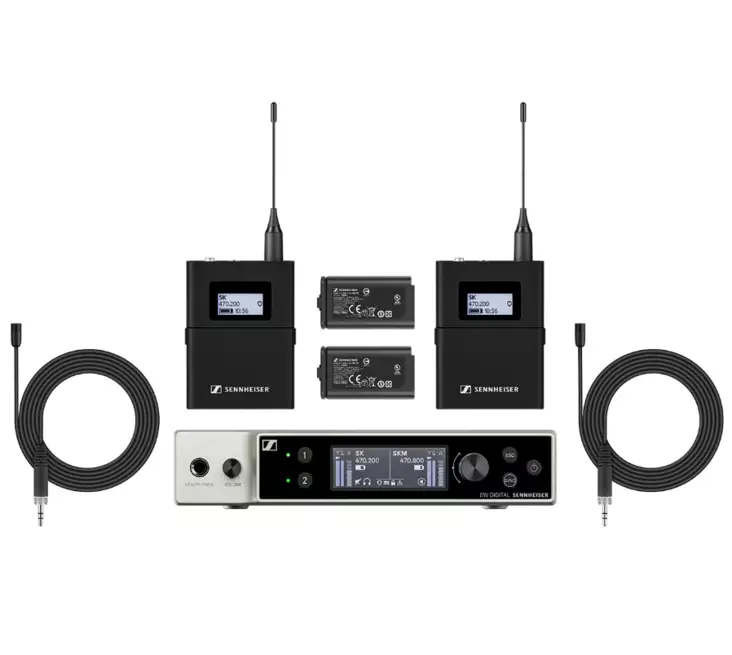 Sennheiser EW-DX MKE 2 SET langaton nappimikrofonijärjestelmä - Nappimikrofonijärjestelmät - 509314 - 1