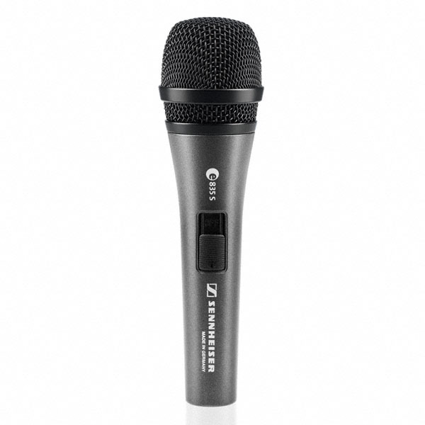 Sennheiser e835S solistimikrofoni kytkimellä - Dynaamiset laulumikrofonit - 004514 - 1
