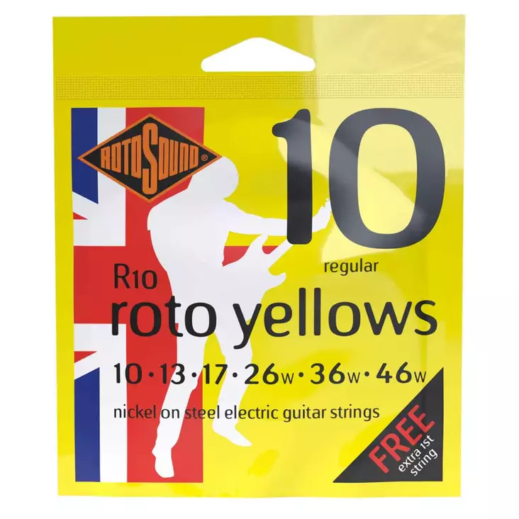 Rotosound R10 Roto yellows 10-46 - Kitaran kielet - 280114 - 1
