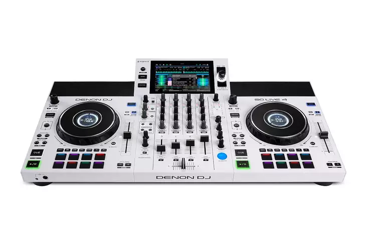 Denon DJ SC LIVE 4 White DJ-kontrolleri - DJ-kontrollerit ja -mikserit - 4847424 - 1