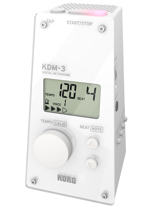 Korg KDM-3 WH digitaalinen metronomi - Kitaratarvikkeet - 8057004 - 1