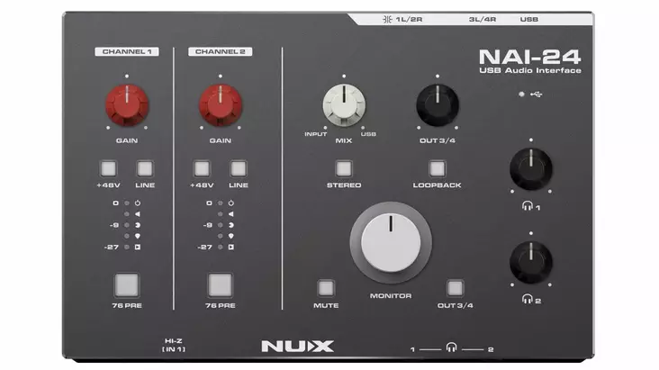 Nux NAI-24 USB-äänikortti - USB-äänikortit - NAI-24 - 1