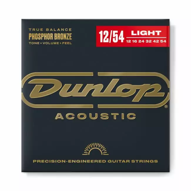 Dunlop Acoustic Phosphor Bronze Light 12-54 - Kitaran kielet - DAP1254 - 1