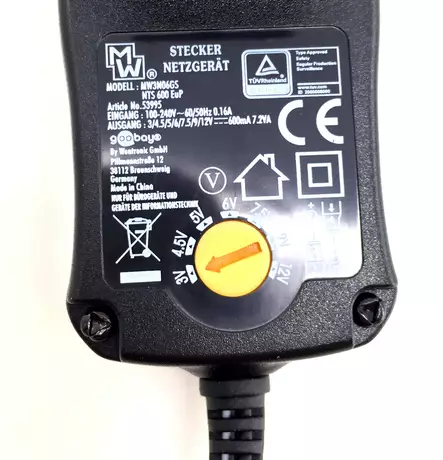 Goobay NTS 600 virtalähde 3-12V DC, 0,6A - Virtalähteet, AC-AC, AC-DC - 53995 - 2