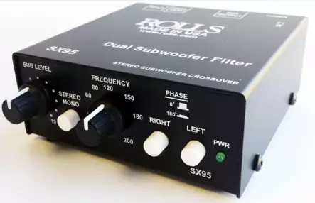 ROLLS SX95 Stereo Subwoofer crossover - Jakosuotimet - 9126025 - 1