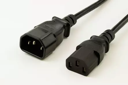 SPS PowerCable maadoitettu virtajohto - Virtakaapelit, 230V - SPSPWREUROEURO-0.5 - 1