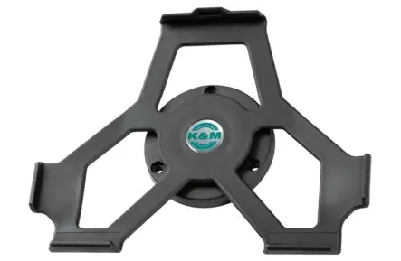 K&M 19732 iPad 2 seinäteline - Tabletti-, tietokone- ja puhelintelineet - 19732-000-55 - 1