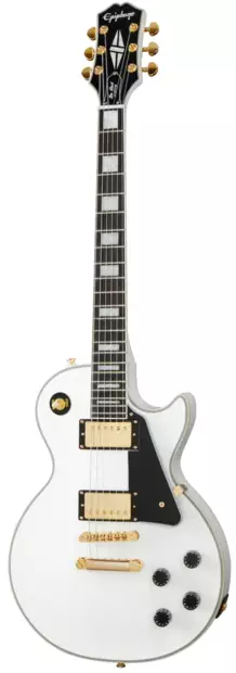 Epiphone Les Paul Custom Alpine White - Sähkökitarat - 613315 - 1
