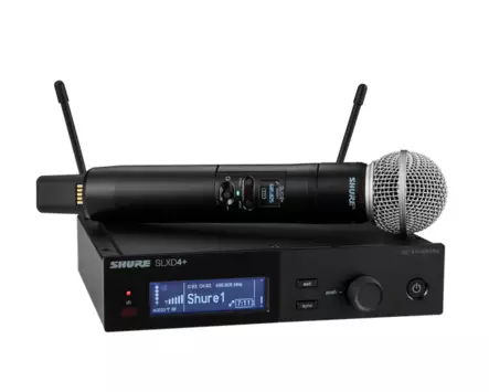 Shure SLXD24+/SM58 käsimikrofonijärjestelmä - Käsimikrofonijärjestelmät - SLXD24PLUS-58-G65 - 1
