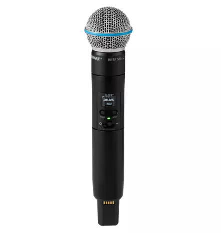 Shure SLXD2+/Beta58 käsilähetin - Käsilähettimet - SLXD2PLUSB58G65 - 1