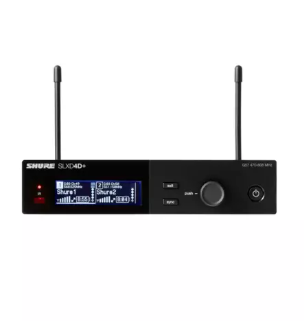 Shure SLXD4D+E vastaanotin - Vastaanottimet - SLXD4DPLUSEG65 - 2