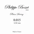 Philippe Bosset Plain Steel .015 irtokieli - Kitaran kielet - PBACP015 - 1