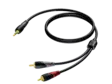 Procab CLA711 trs - 2 x RCAu kaapeli - 3,5mm Plugi - RCA -kaapelit - APRCLA711-5 - 1