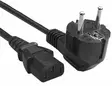 SPS PowerCable 1,5m Euro-Schuko(kulma), 3 x 0,75mm2, musta - Virtakaapelit, 230V - SPSPWEURSCHU100-15 - 1
