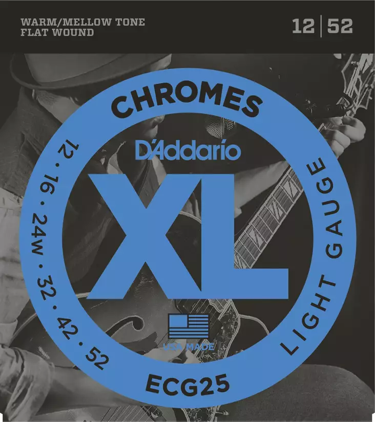 D'Addario Chromes ECG25 012-052 - Kitaran kielet - ECG25 - 1