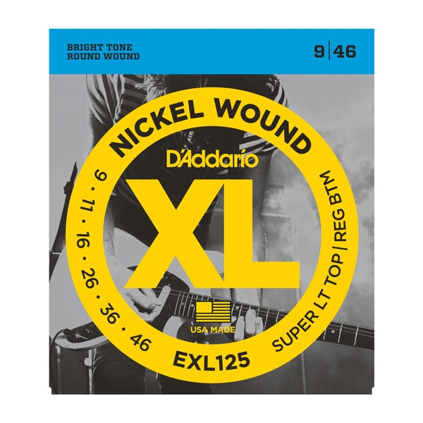 D'Addario EXL125 009-046 kielisarja - Kitaran kielet - EXL125 - 1