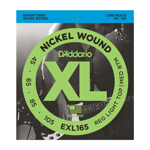 D'Addario EXL165 045-105 kielisetti - Basson kielet - EXL165 - 1