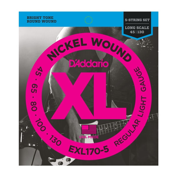 D'Addario EXL170-5 045-130 5-kielen setti - Basson kielet - EXL170-5 - 1