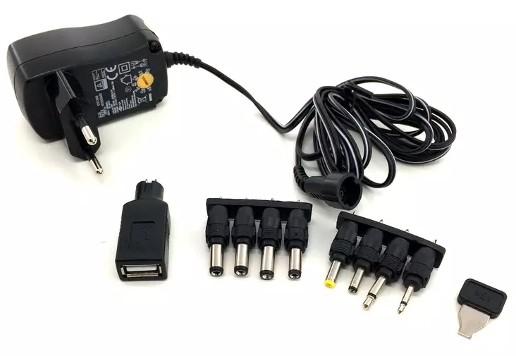 Goobay NTS 600 virtalähde 3-12V DC, 0,6A - Virtalähteet, AC-AC, AC-DC - 53995 - 1