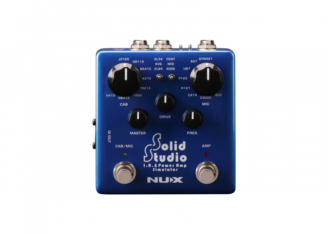 Nux NSS-5 Solid Studio IR & Power Amp Simulator - Kitaraefektit ja -pedaalit - NSS5 - 1