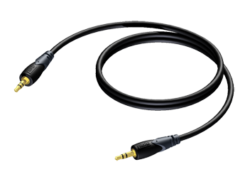 Procab CLA716 3,5mm trs -kaapeli - 3,5mm Plugi- 3,5mm Plugi -kaapelit - APRCLA716-5 - 1