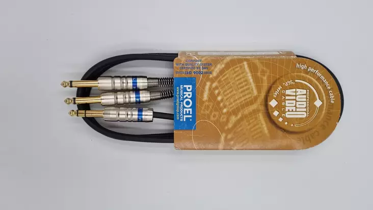 Proel SGP210LU15 TRS - 2 x TS 1,5m inserttikaapeli - Inserttikaapelit - SGP210LU15 - 1