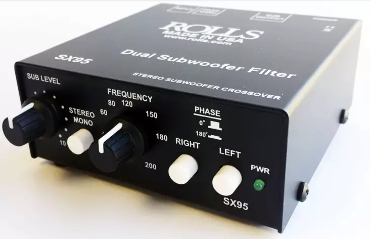 ROLLS SX95 Stereo Subwoofer crossover - Jakosuotimet - 9126025 - 1