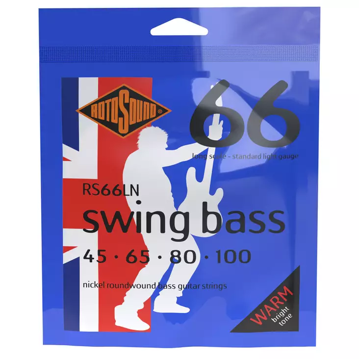 Rotosound RS66LN Swing Bass 45-100 - Basson kielet - 280135 - 1