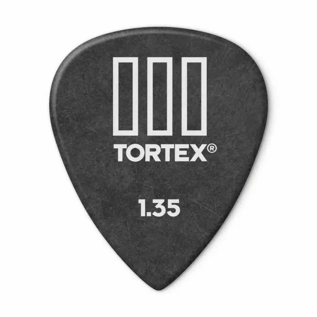 Dunlop Tortex TIII 1.35 mm plektrasetti 12 kpl - Plektrat - 462P135 - 1
